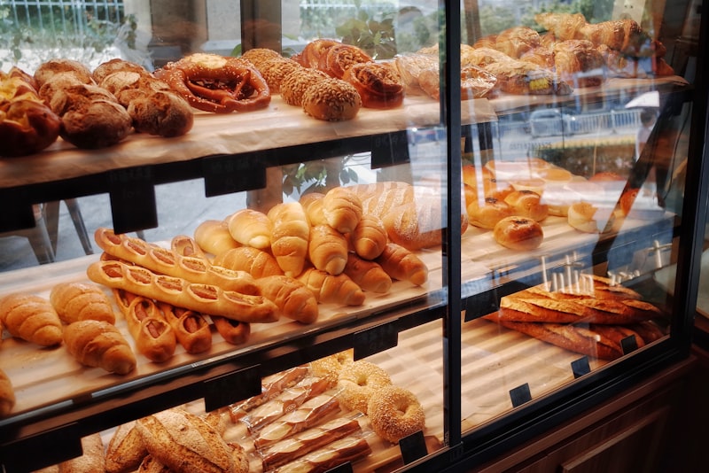 Pastry display